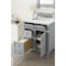James Martin Vanities Brittany 30in Single Vanity, Urban Gray, w/ 3 CM Ethereal Noctis Quartz Top 650-V30-UGR-3ENC - alternate 5